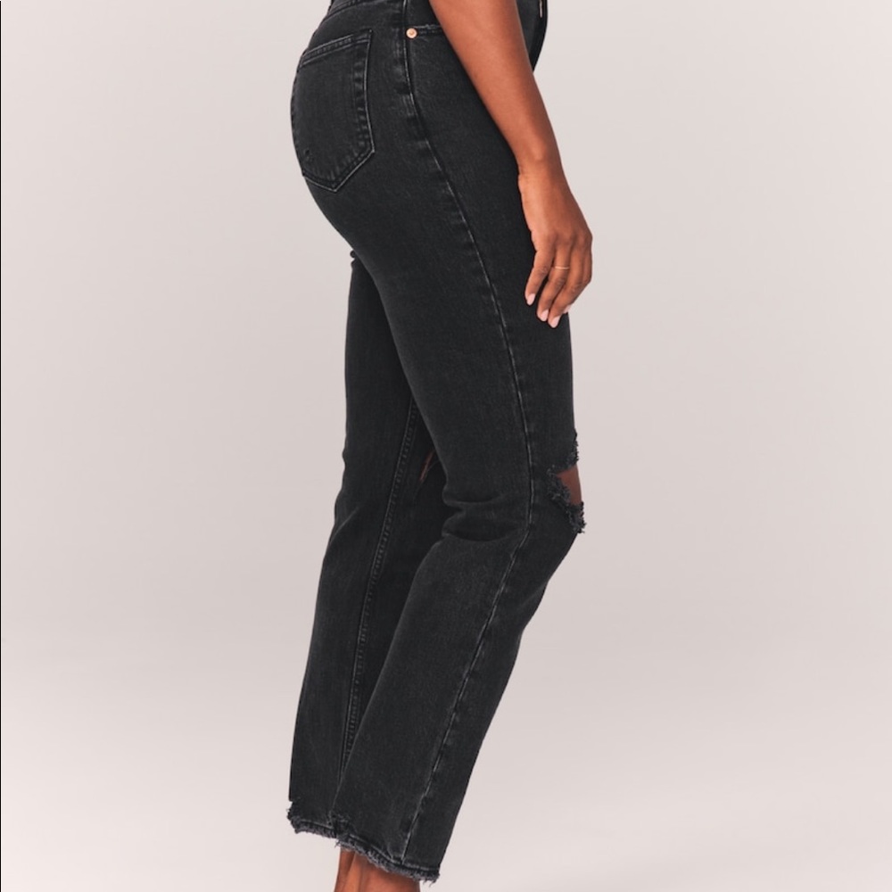 Curve Love Ultra High Waist 90s Straight Jeans - Picture 3 of 4